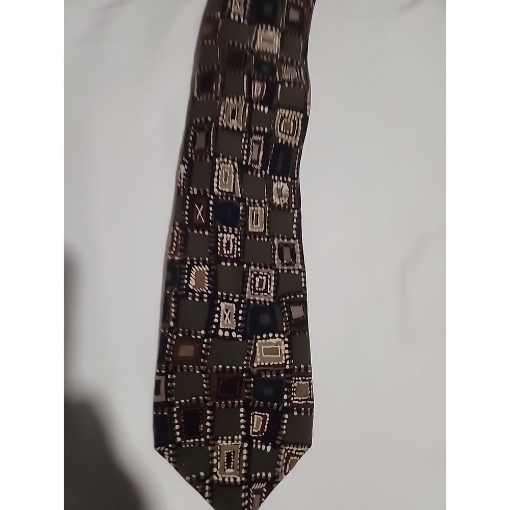 Structure Tie Mens Multicolor Neckwear
